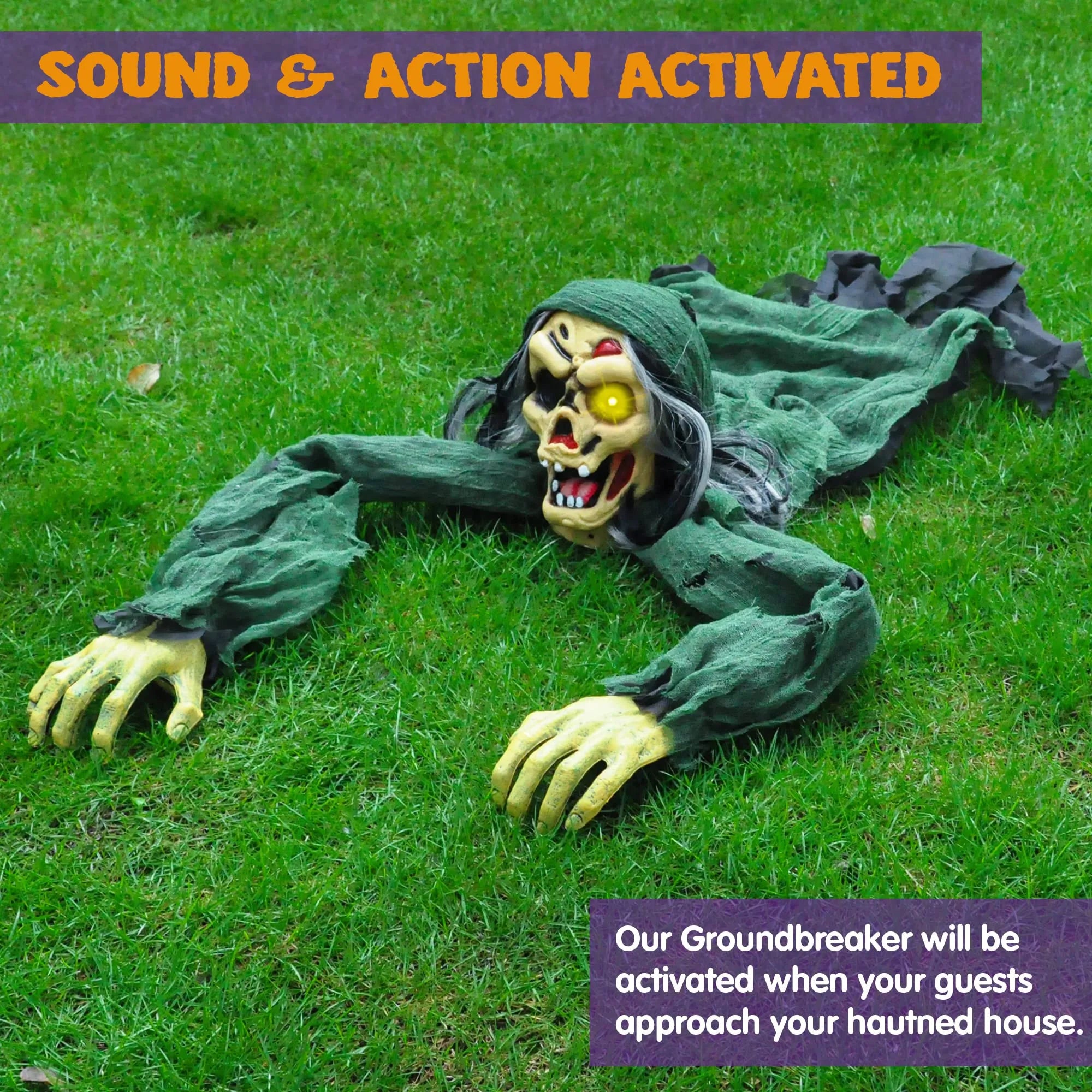 Halloween Zombie Groundbreaker Climber (Green)