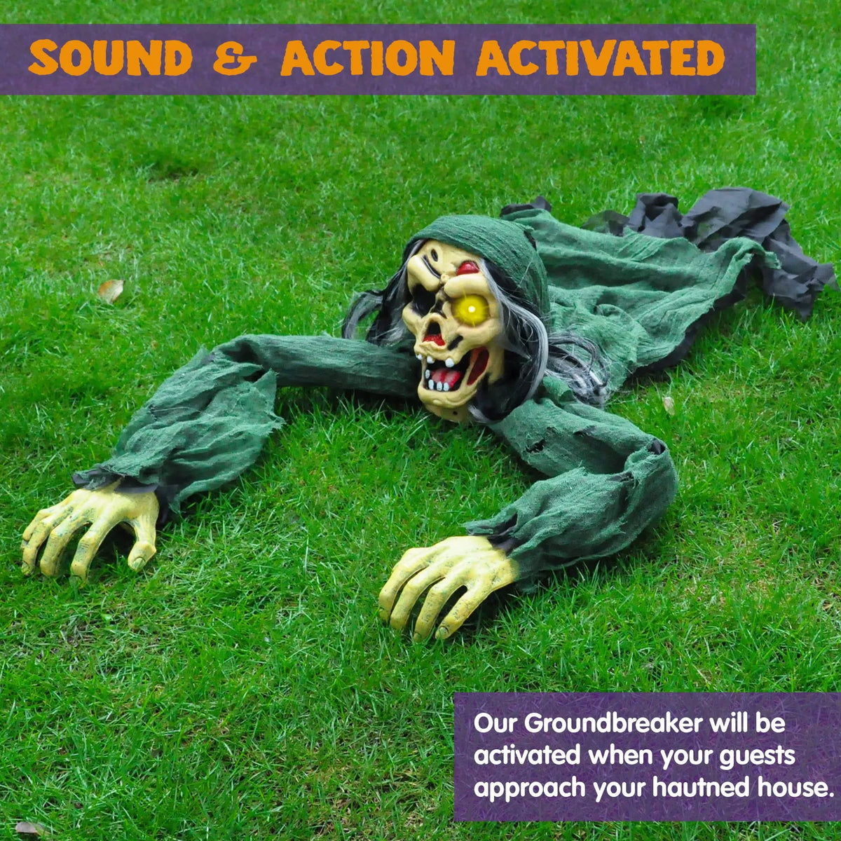 Halloween Zombie Groundbreaker Climber (Green)