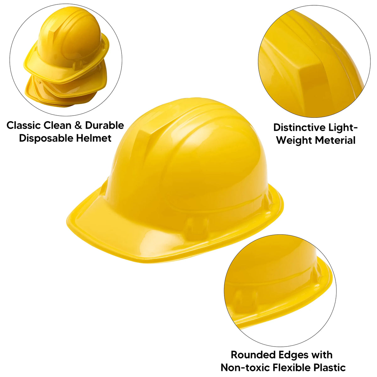 24-Pack Construction Hard Hats