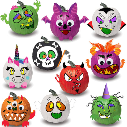 KLEVER KITS 3D Pumpkin Decoration Set