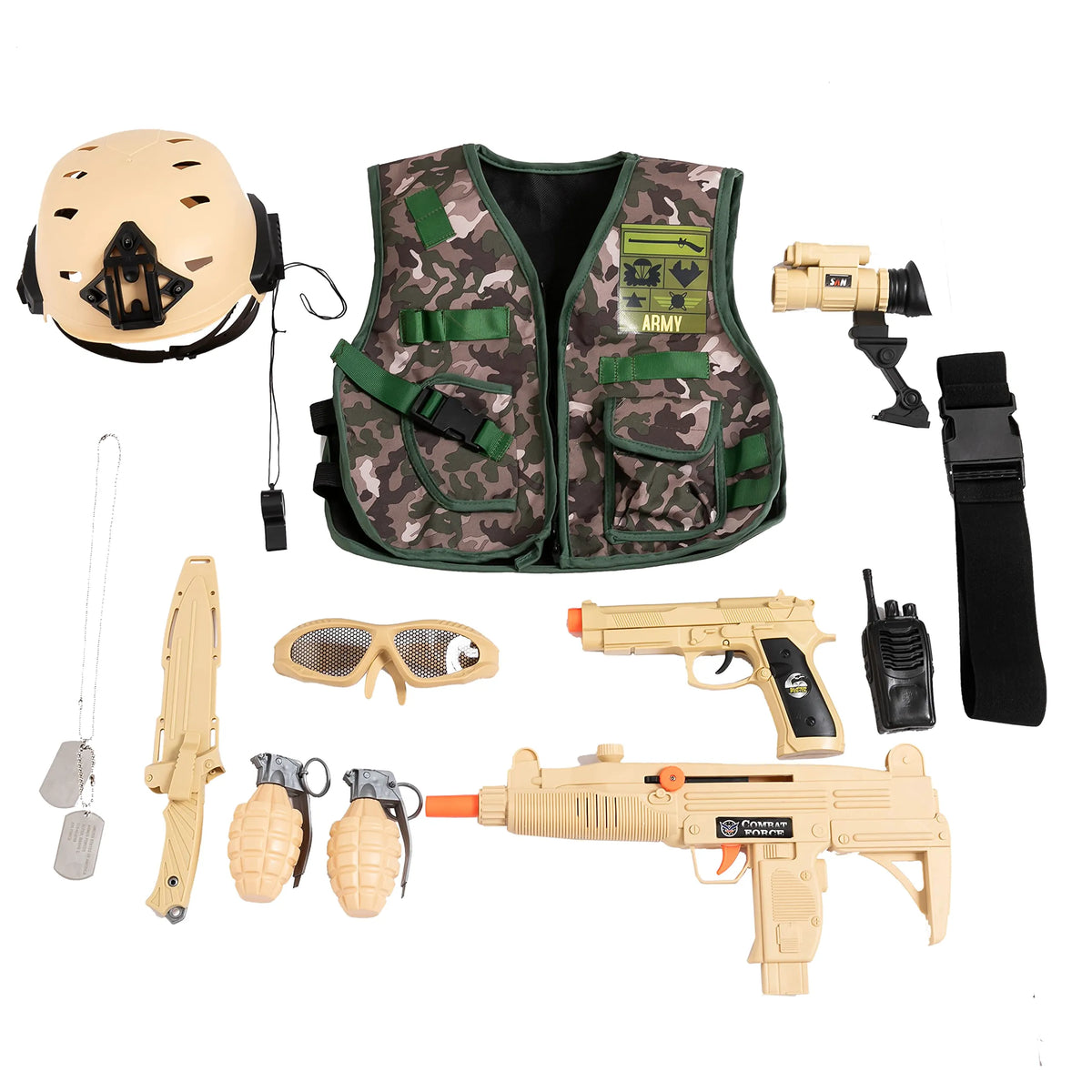 12-Piece Military Accessories Set