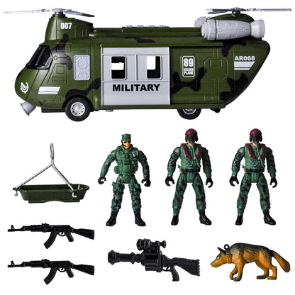 Friction Powered Helicopter Transport