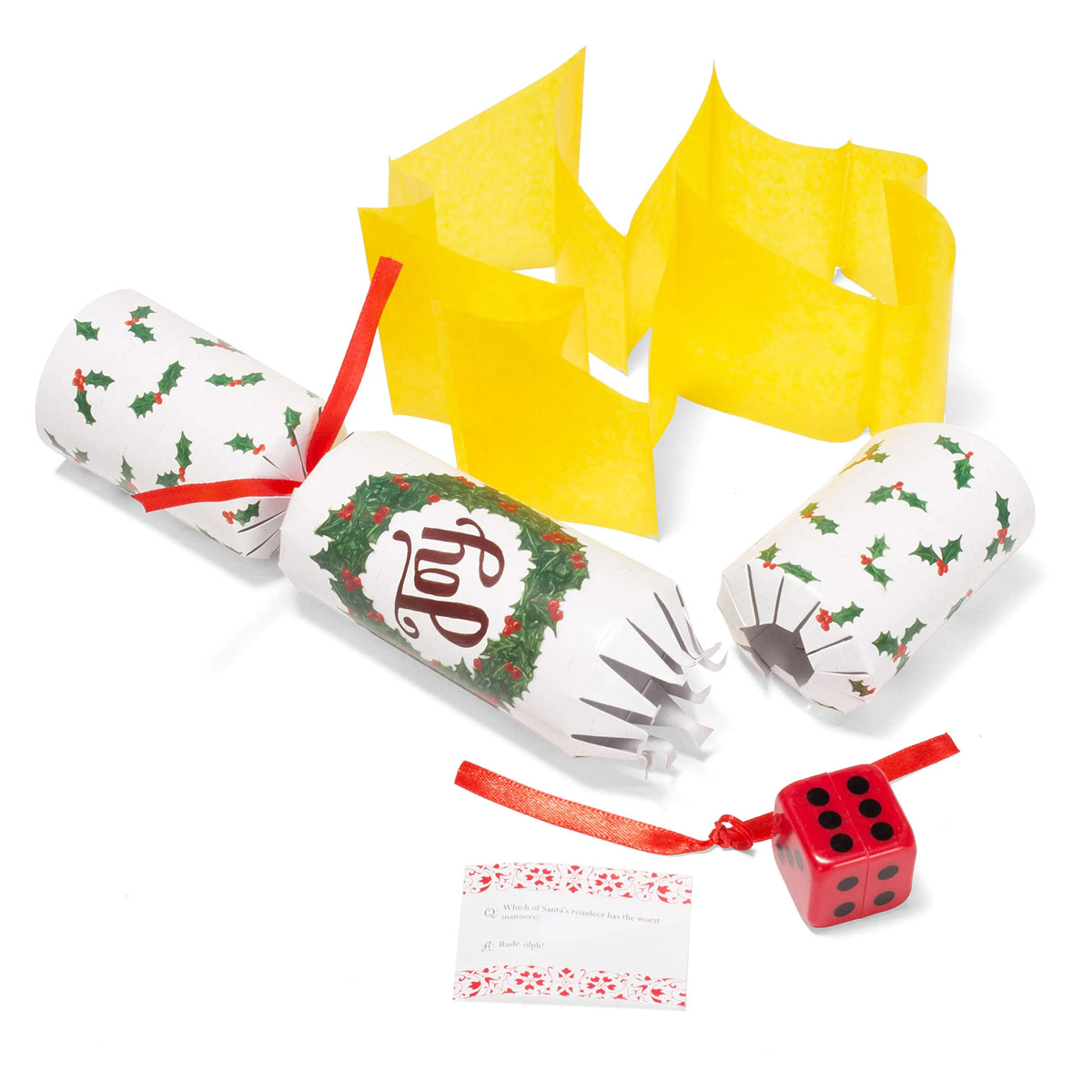 Christmas No Snap Party Push Bubbles, 10 Pack