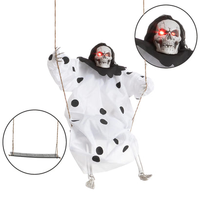 2-Pack Halloween Lighted Swinging Skeletons