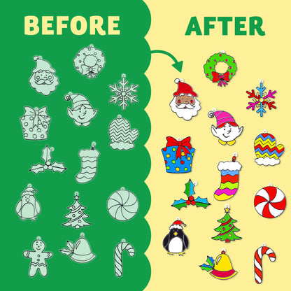 Klever Kits Christmas Window Craft