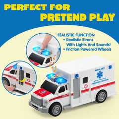 City Hero Police Vehicle Toy Set (3-Pack)