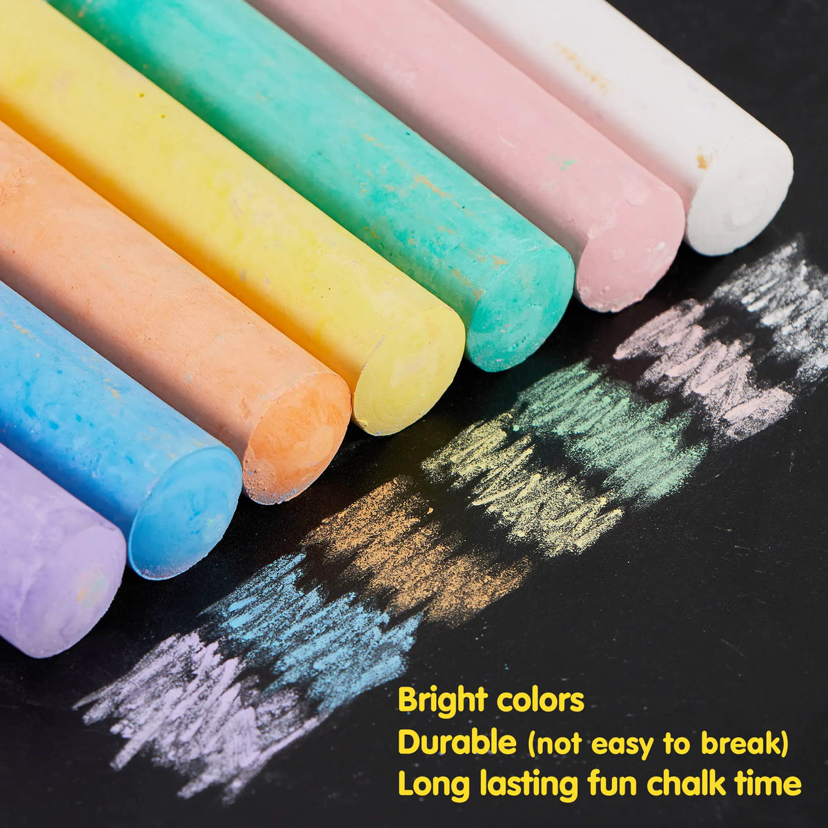 Washable Jumbo Sidewalk Chalk Set