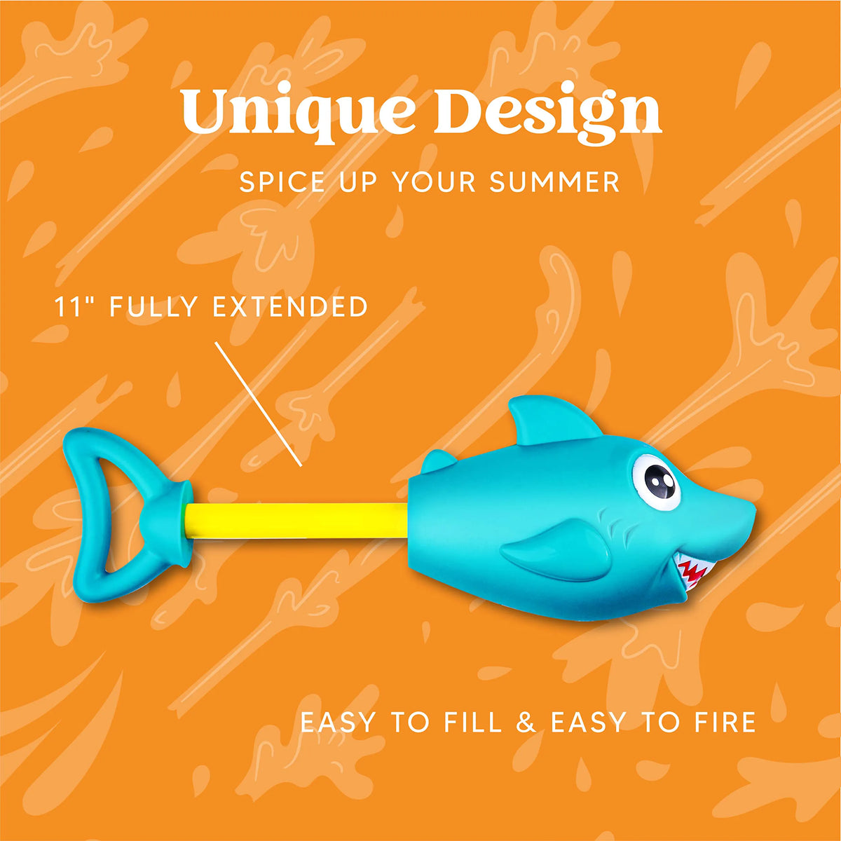 3-Pack Water Animal Character Water Soakers