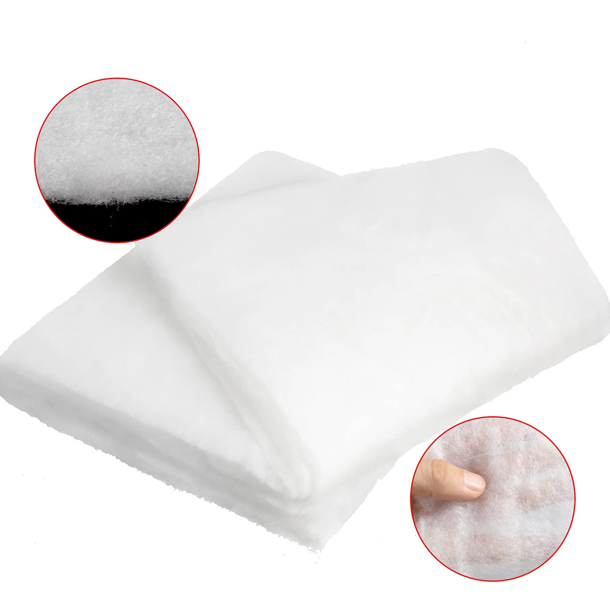 3x8 Ft Snow Blanket Roll, 2 Pack