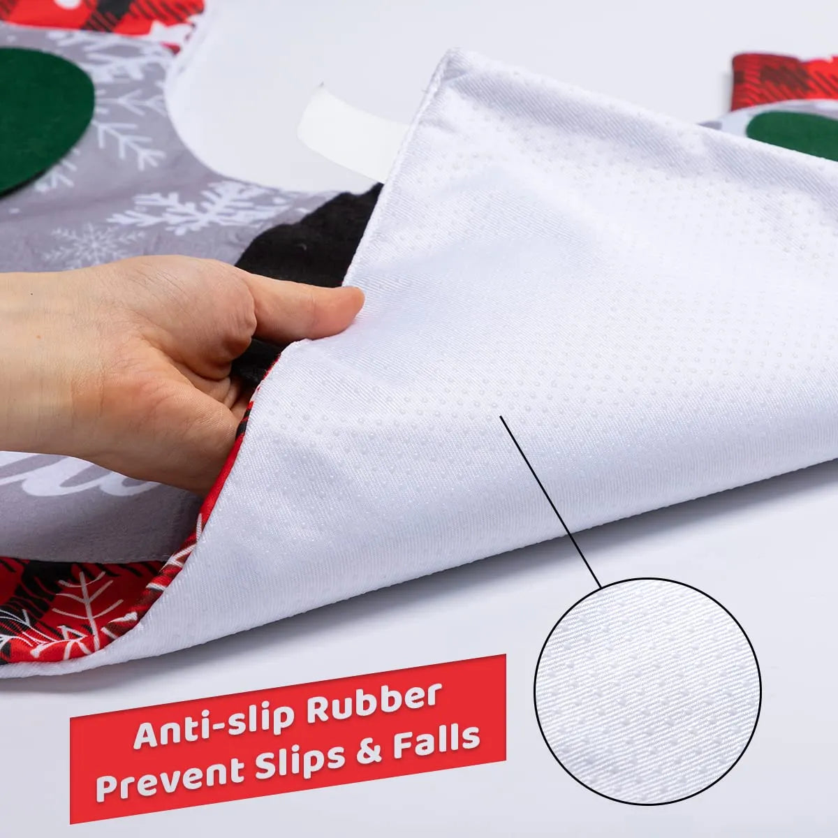 5-Pack Christmas Gnome Toilet Seat Cover