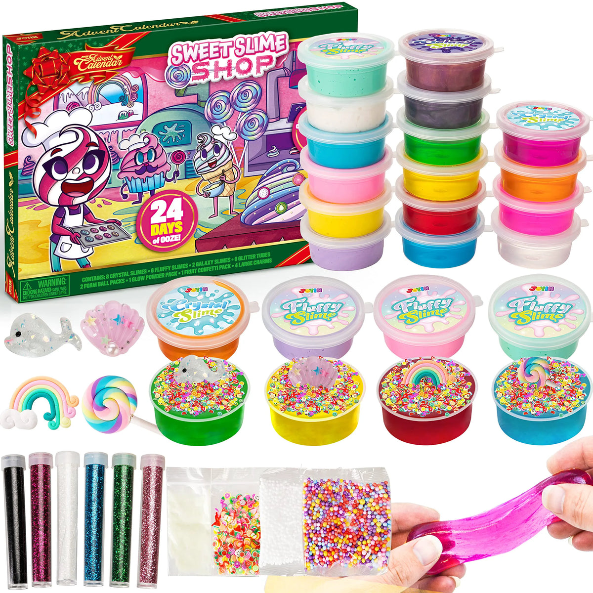 Slime Advent Calendar with Accessories
