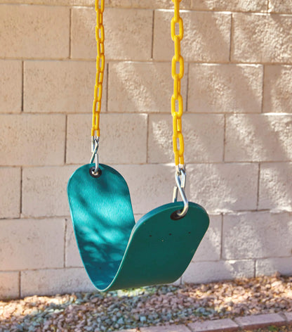 TURFEE Green Swing Seat with 66-Inch Chain