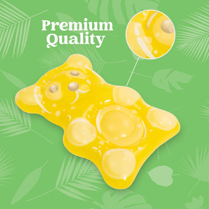 SLOOSH 60-Inch Inflatable Gummy Bear Pool Float