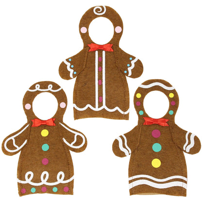 Joyin Santa Gingerbread Outfit Set for Elf Dolls, 3 Pack