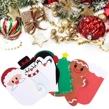 24-Pack Christmas Character Notepads