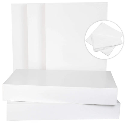 12 White Cardboard Gift Boxes