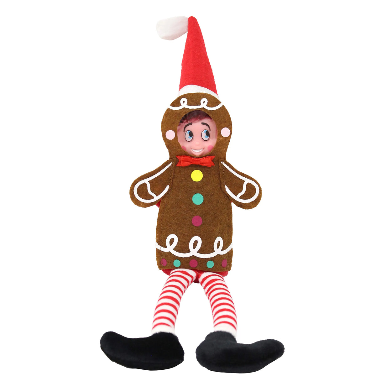 Joyin Santa Gingerbread Outfit Set for Elf Dolls, 3 Pack