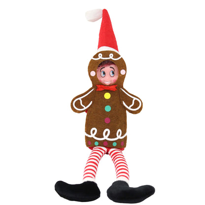 Joyin Santa Gingerbread Outfit Set for Elf Dolls, 3 Pack