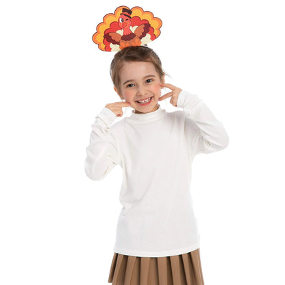 Thanksgiving Turkey Headband (24-Pack)