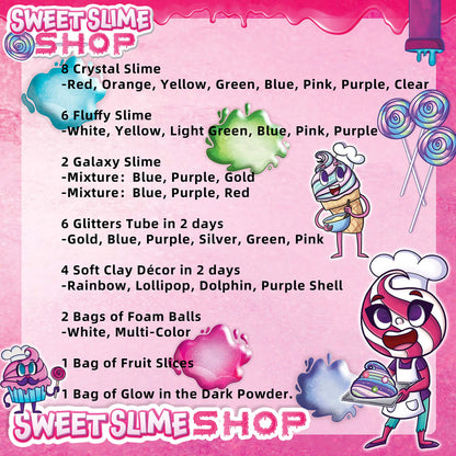 Slime Advent Calendar with Accessories