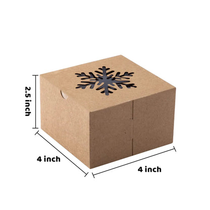 Brown Kraft Cookie Boxes (36 Pack)