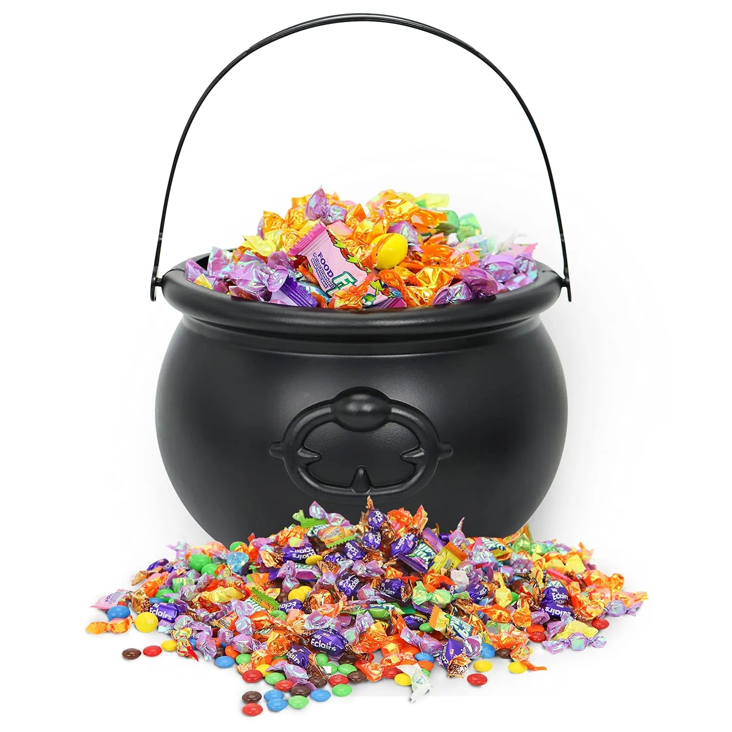 Large Black Halloween Cauldron