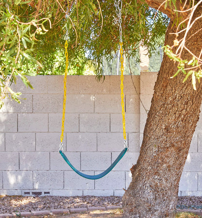 TURFEE Green Swing Seat with 66-Inch Chain