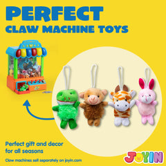 36-Piece Mini Plush Animal Toy Set (2.5-3 Inches, No Egg Shells)
