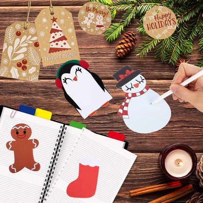 24-Pack Christmas Character Notepads
