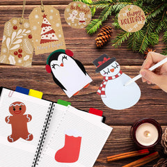 24-Pack Christmas Character Notepads