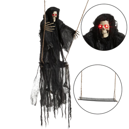 2-Pack Halloween Lighted Swinging Skeletons