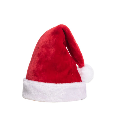 Premium Santa Hats for Christmas, 12-Pack