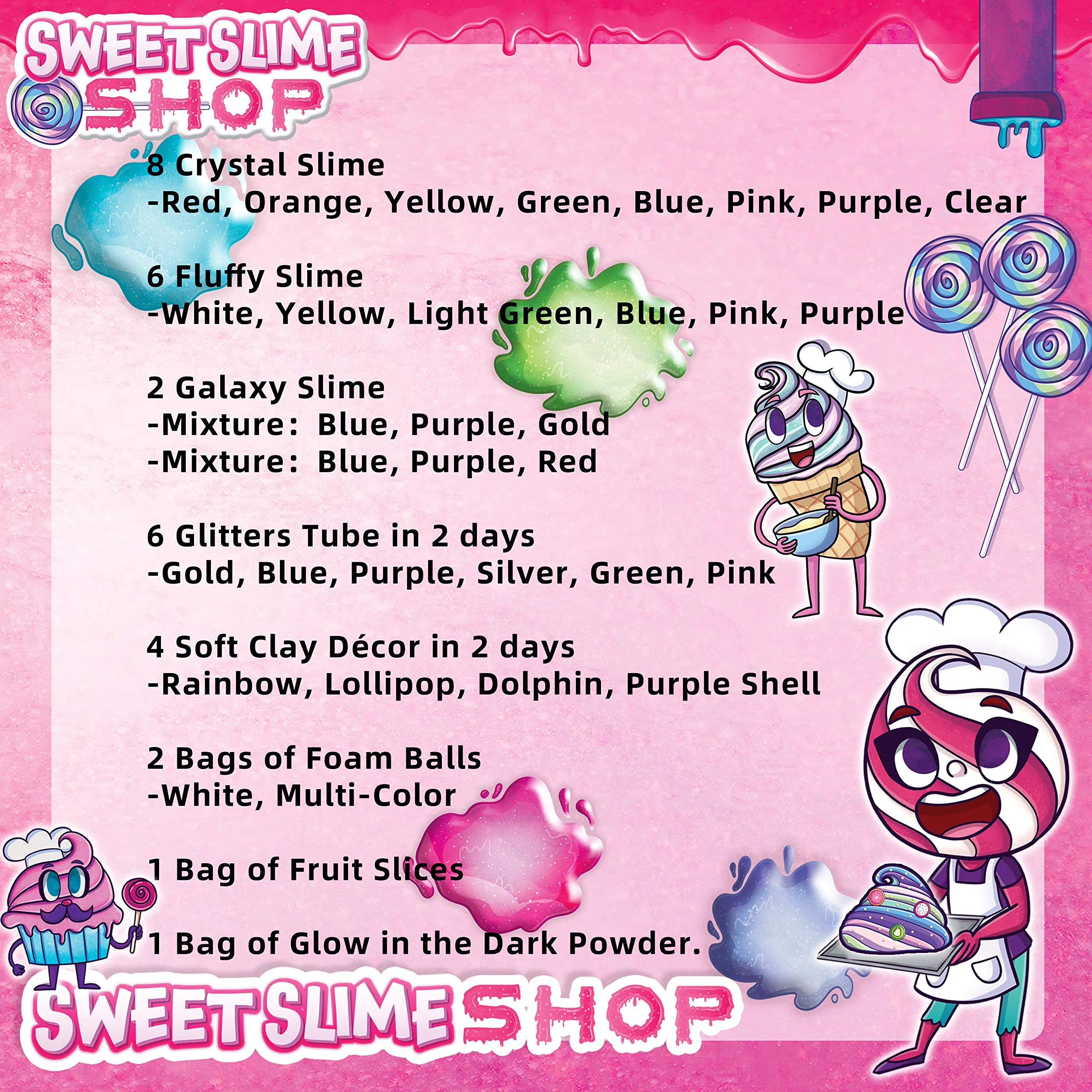 Slime Advent Calendar with Accessories