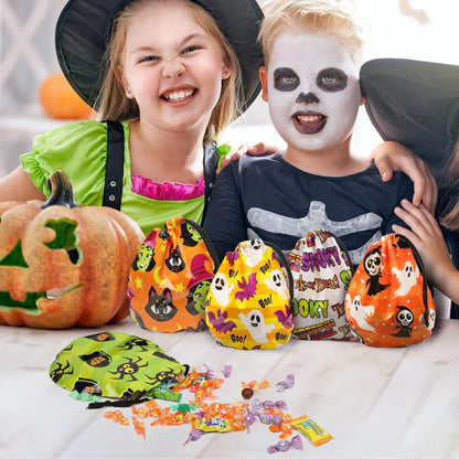 Drawstring Goody Treat Bags, 60 Pack