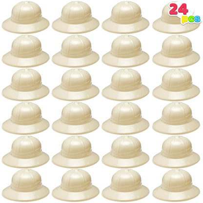Jungle Animals Explorer Party Hats, 24 Pack