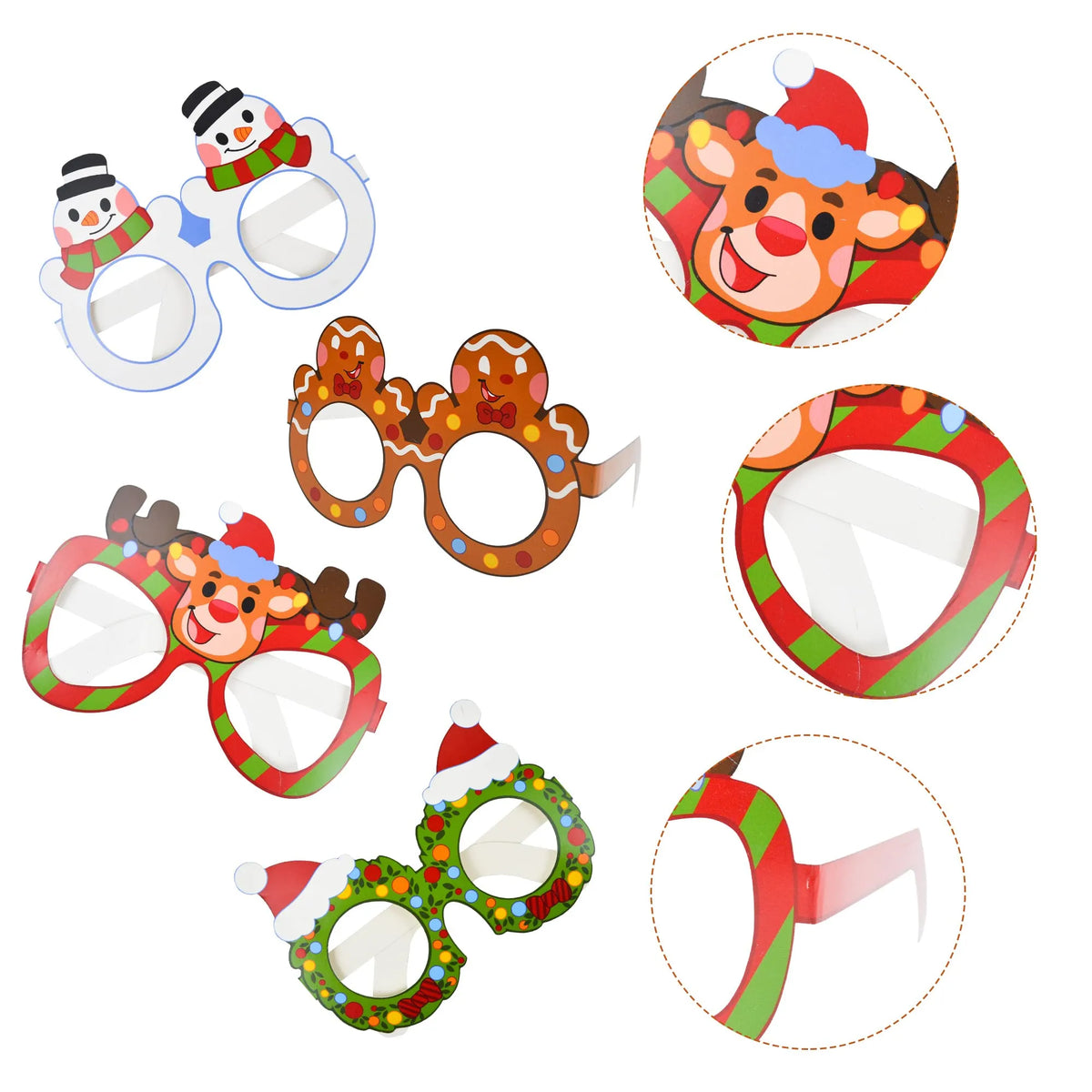 Christmas Glass Frames Party Favors (36 Pack)