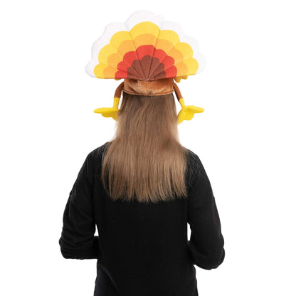 2 Pack Silly Turkey Sitting Hats