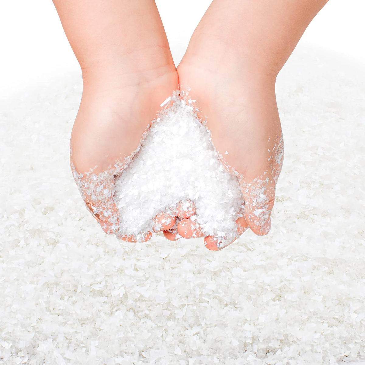 10 oz Artificial Dry Plastic Snow, 2 Pack