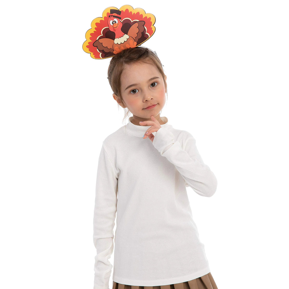 Thanksgiving Turkey Headband (24-Pack)