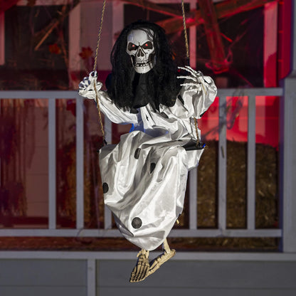 2-Pack Halloween Lighted Swinging Skeletons