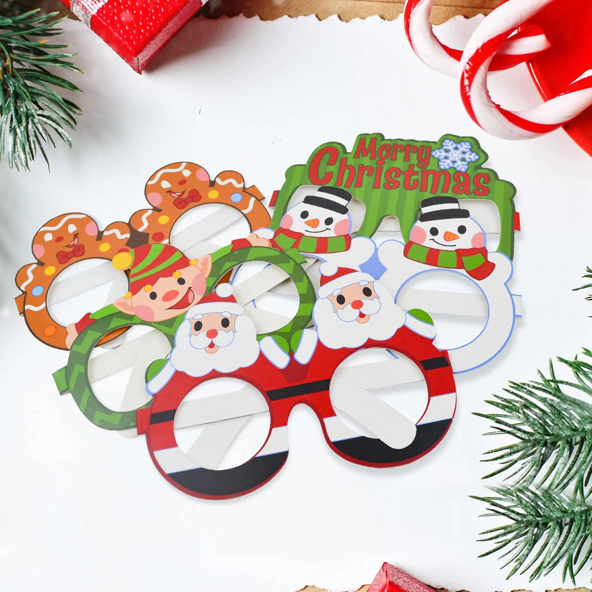 Christmas Glass Frames Party Favors (36 Pack)