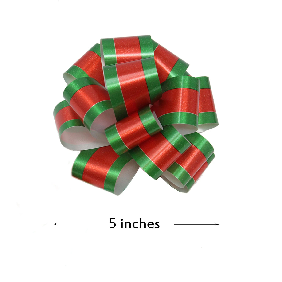 4.7-Inch Christmas Bows for Gift Wrapping, 24 Pack