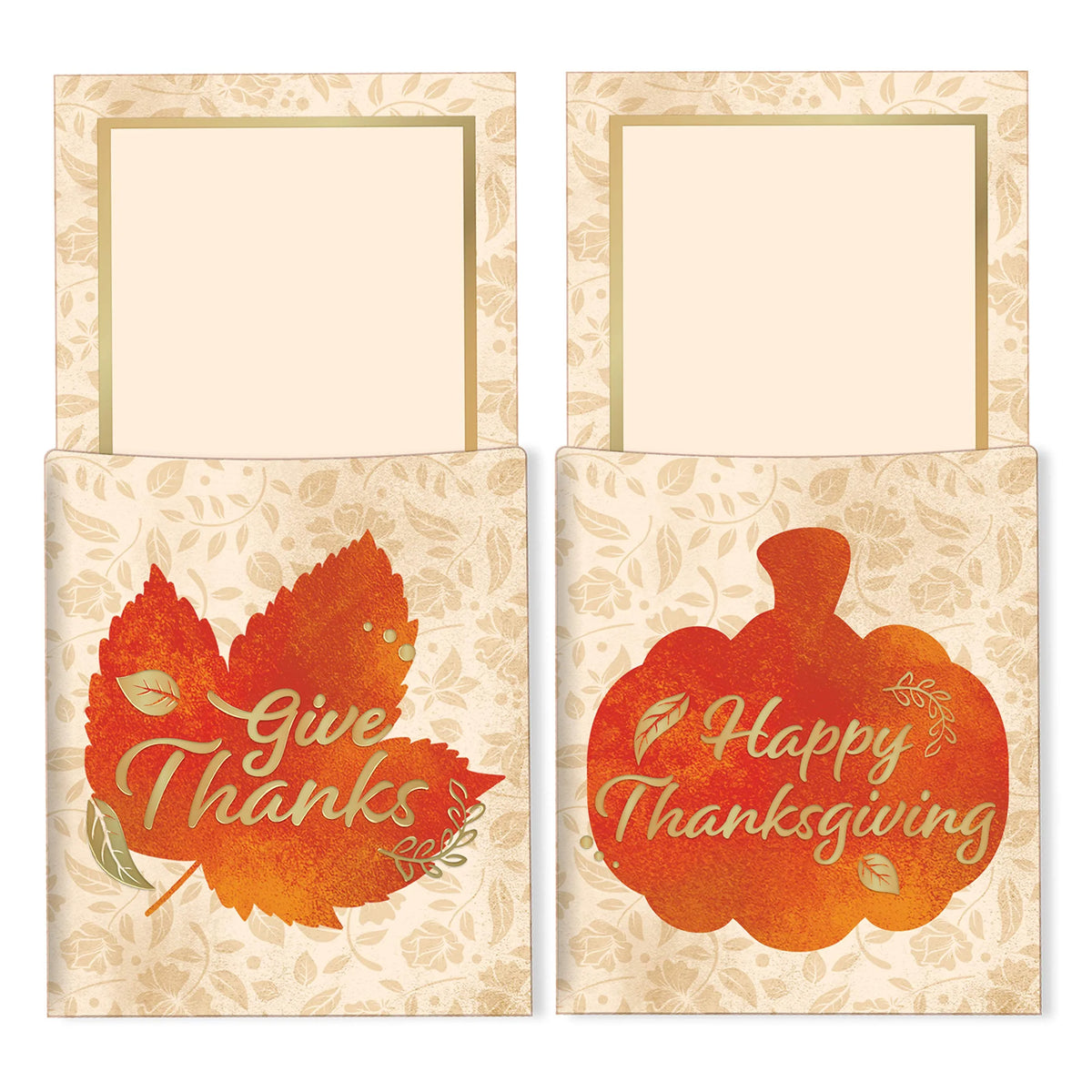 36-Piece Thanksgiving Decorative Utensil Holder
