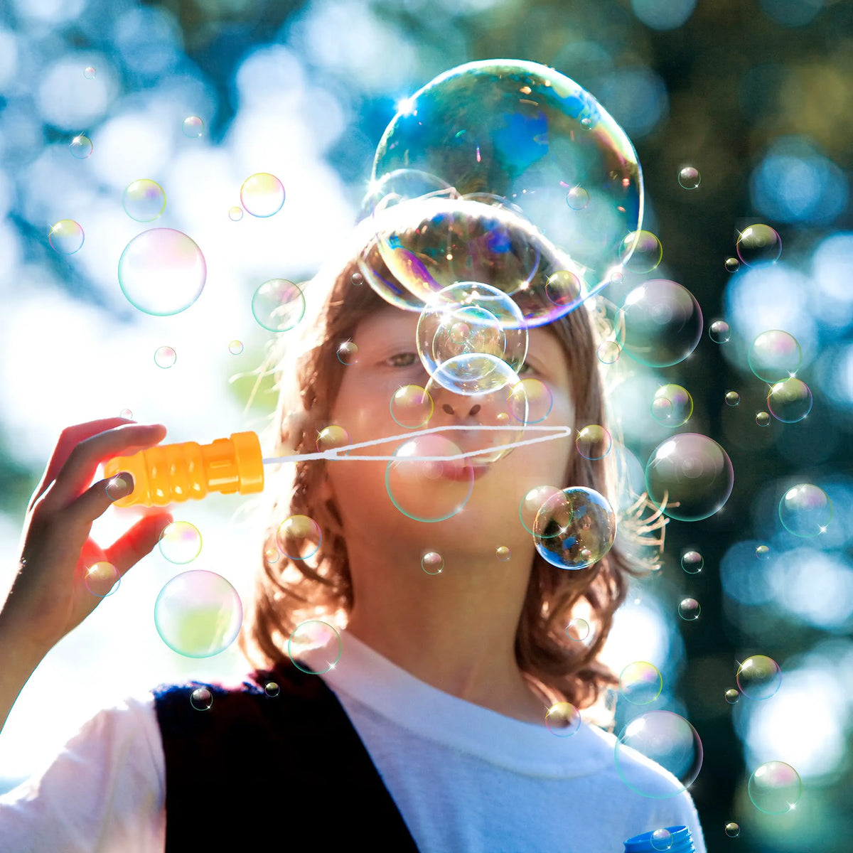 6-Color Bubble Wands, 24 Pack