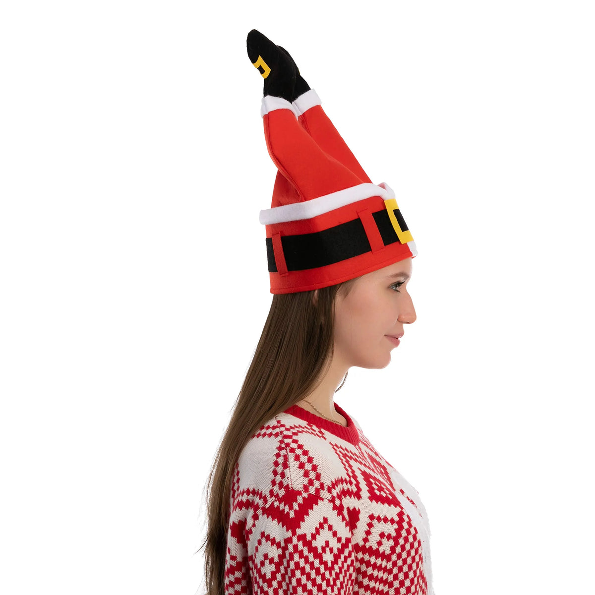 3-Piece Christmas Santa Pants and Hat Set