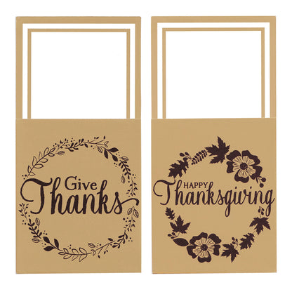 Thanksgiving Turkey Cutlery Holder, 36-Piece Set