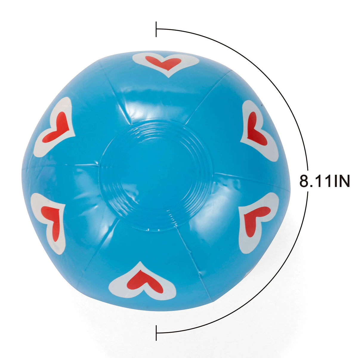 Valentine's Day Beach Balls, 28 Pack