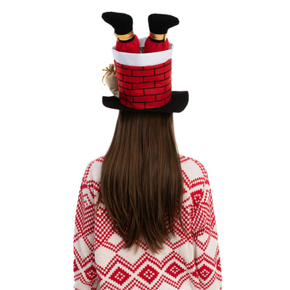 Santa Chimney Christmas Hat