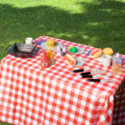 PLAY-ACT Barbecue Food & Accessories Toy Set, 27 Pieces