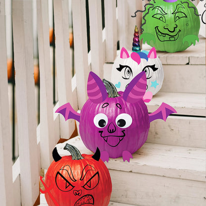 KLEVER KITS 3D Pumpkin Decoration Set